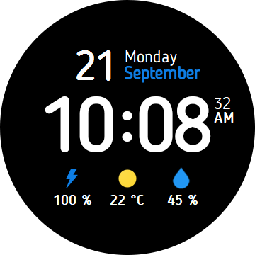 Minimal Visual Weather