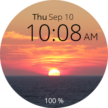 Sunset